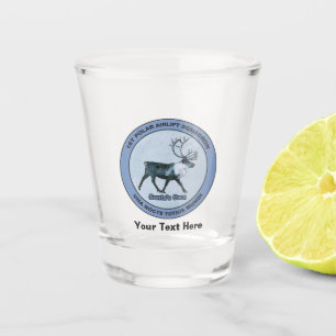 Verre A Shot Père Noël 1er Polar Airlift Sqdn - Subduit