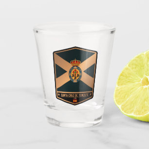 Verre A Shot Père Noël Cruz de Tenerife