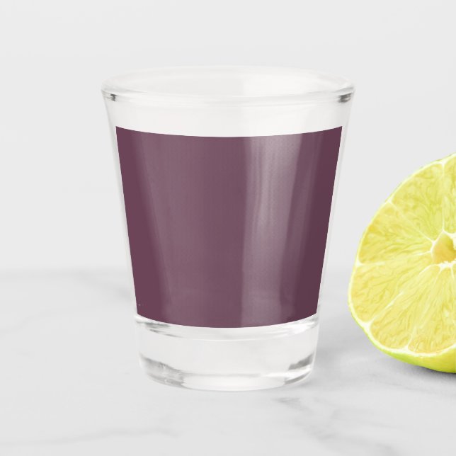 Verre à shot personnalisé – Verrerie de bar unique (Devant)