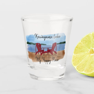 Verre A Shot Personnaliser Mon Endroit Heureux