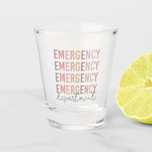 Verre A Shot Personnel du service des urgences Infirmière des