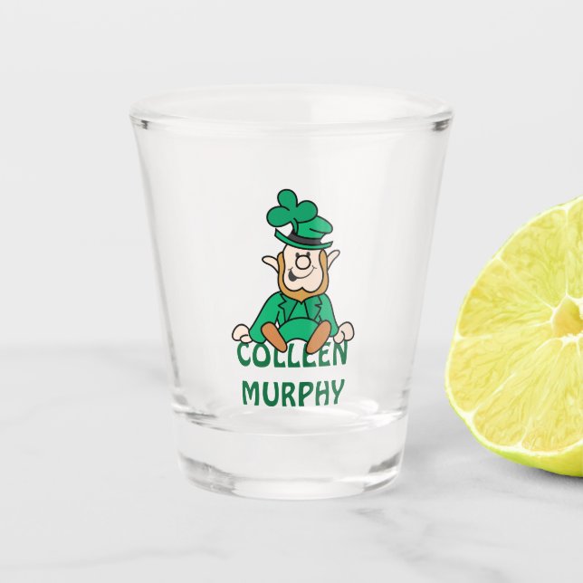 Verre A Shot Petit lutin avec votre nom (Devant)