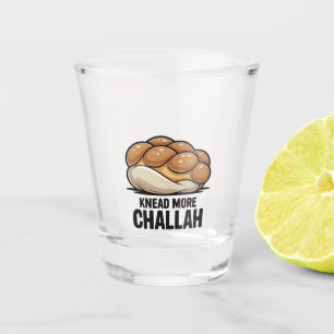 Verre A Shot Pétrir Plus Challah Juif Juif Baking