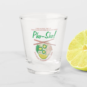 Verre A Shot Pho Sho ! Soupe vietnamienne Amusante fête d'anniv
