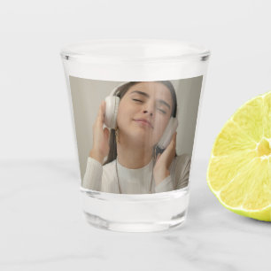 Verre A Shot Photo complète personnalisée