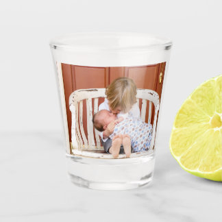 Verre A Shot Photo customisée personnalisée