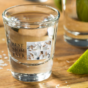 Verre A Shot Photo de collage moderne