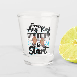 Verre A Shot Piano Appuyer sur n'importe quelle clé pour Star P