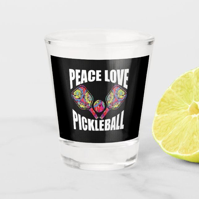 Verre A Shot Pickleball Paddle Design (Devant)