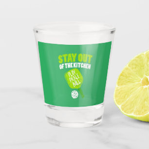 Verre A Shot Pickleball - Restez Hors De La Cuisine