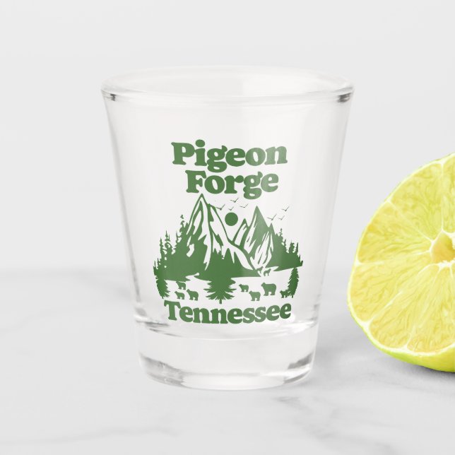 Verre A Shot Pigeon Forge Tennessee (Devant)