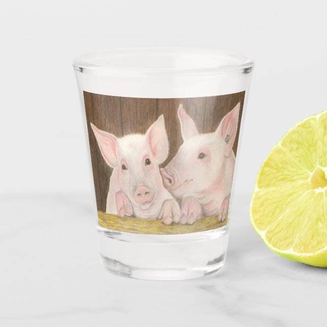 Verre A Shot Piglets (Devant)