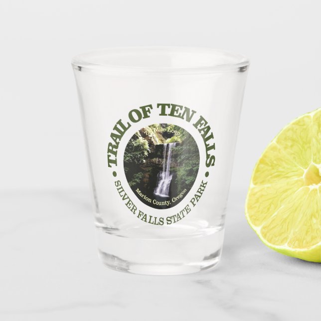 Verre A Shot Piste de Ten Falls (e) (Devant)
