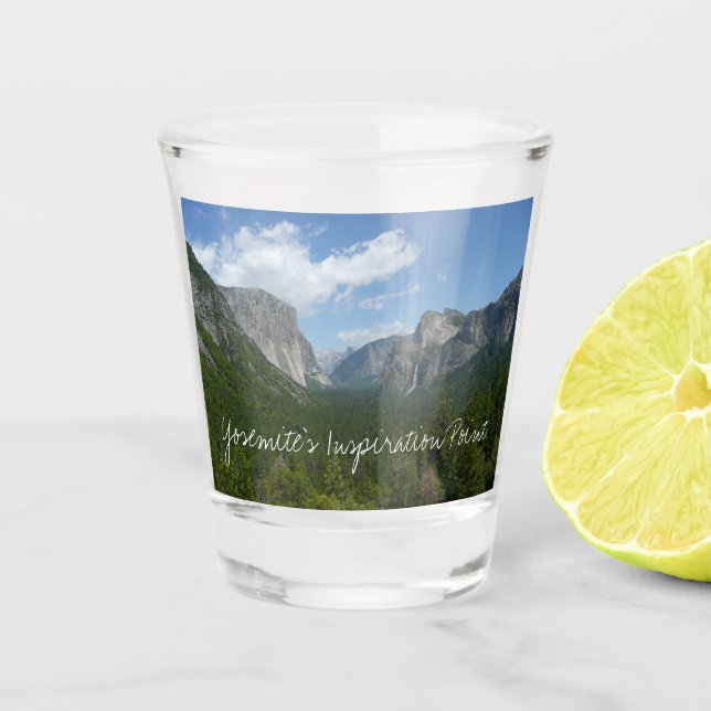 Verre A Shot Point d'inspiration dans le parc national Yosemite (Devant)