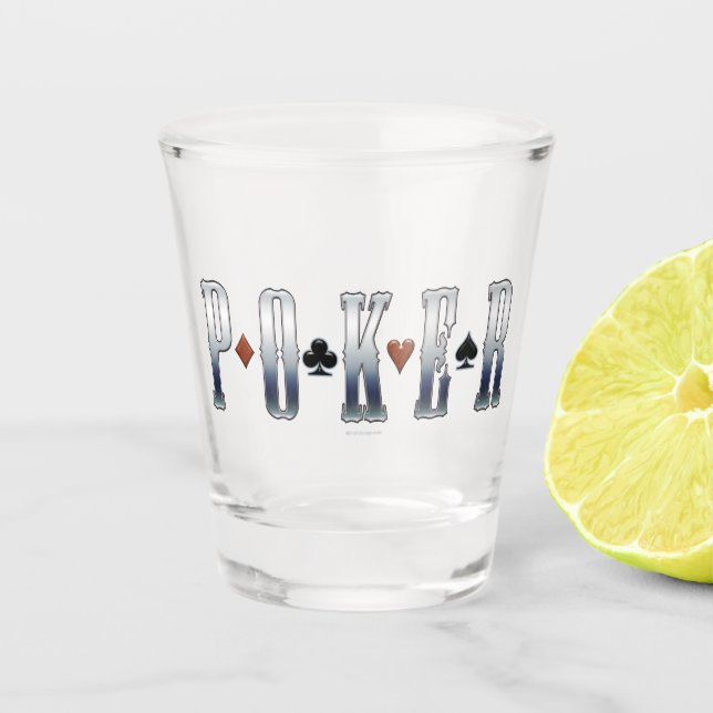 Verre A Shot Poker (Devant)