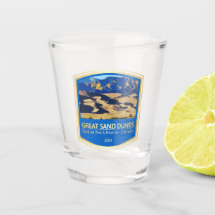 Verre A Shot Pôle Nord des grandes dunes de sable (PF1)