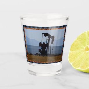 Verre A Shot Pompe de puits d'huile