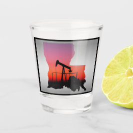 Verre A Shot Pompe de puits d'huile - Forme Louisiane