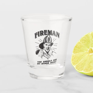 Verre A Shot Pompier : Vous Devriez Voir Mon Autre Tuyau