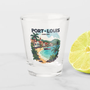 Verre A Shot Port-Louis Guadeloupe Shot Glass
