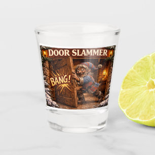 Verre A Shot Porte Slammer lutin de Noël islandais