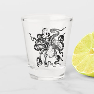 Verre A Shot poulpe