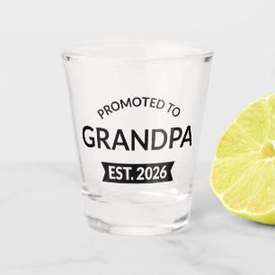 Verre A Shot Promu À Grand-Père Est. 2026 II