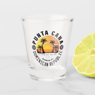 Verre A Shot Punta Cana République Dominicaine - Souvenir Rétro