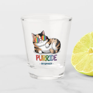 Verre A Shot Purride - Pride de chats Cool   LGBTQ