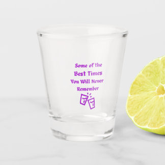 Verre A Shot Quelques-unes des Meilleures Heures sur un