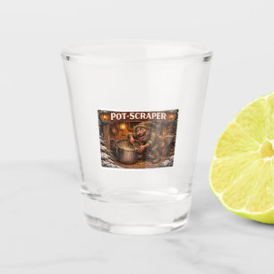 Verre A Shot Racloir à casserole lutin de Noël islandais