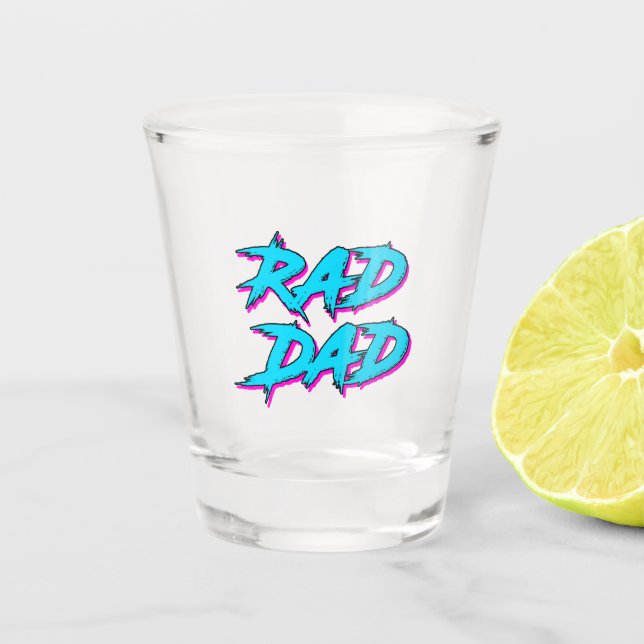 Verre A Shot Rad Papa Retro 80's (Devant)