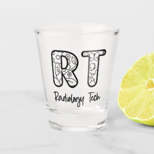 Verre A Shot Radiologie Tech RT Rad Technicien Rad Cadeaux de r
