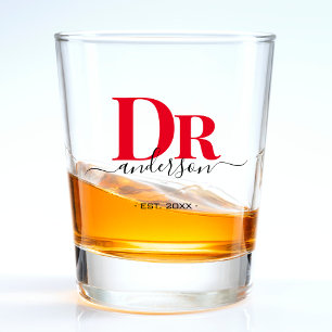 Verre A Shot Red Doctor Médicale Professional