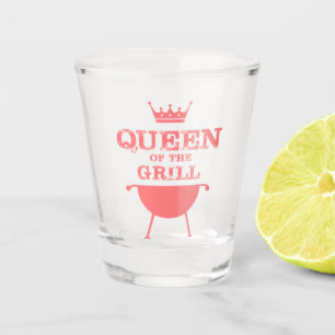 Verre A Shot Reine Du Grill, Rose