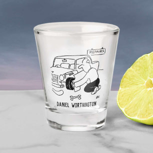 Verre A Shot Réparation et entretien des voitures. Mécanique