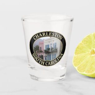 Verre A Shot Résidences historiques Rainbow Row, Charleston, SC