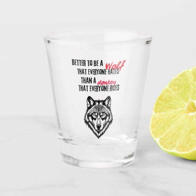 Verre A Shot Resilience, self-worth, and independence (Devant)