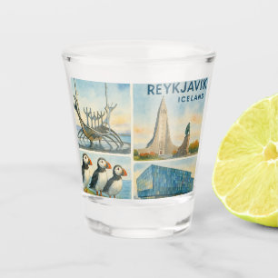Verre A Shot Reykjavik Islande multivue