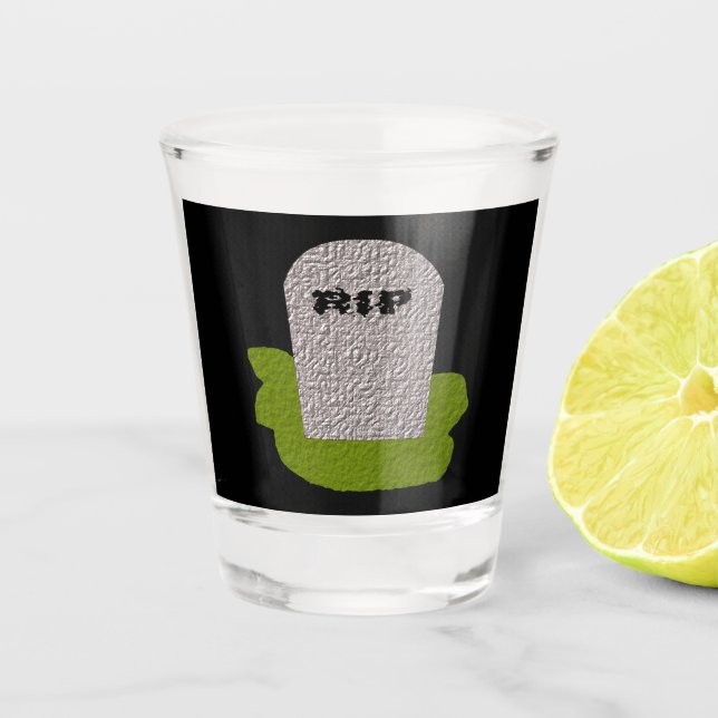Verre A Shot RIP Tombstone (Devant)