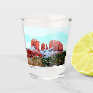 Verre A Shot Roche Sedona Thunder_Cove de cathédrale