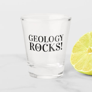 Verre A Shot Roches de géologie ! Géologue
