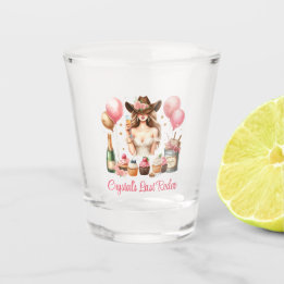 Verre A Shot Rodéo de Cowgirl