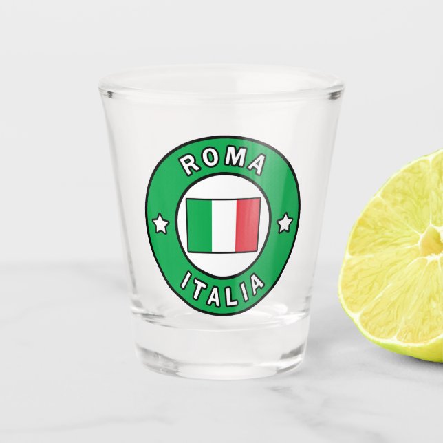 Verre A Shot Roma Italia (Devant)