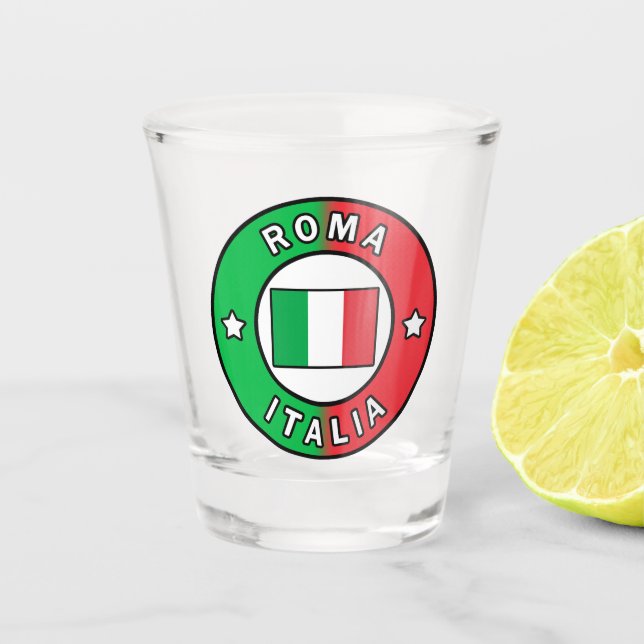 Verre A Shot Roma Italia (Devant)