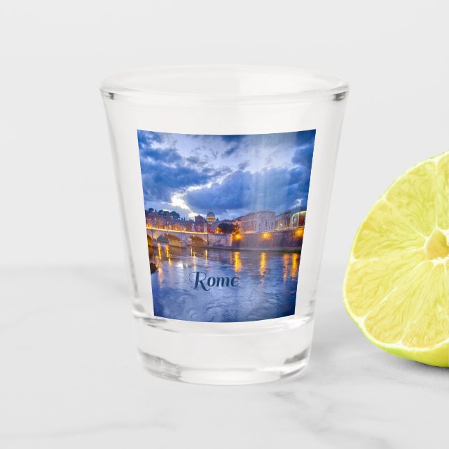 Verre A Shot Rome Italie Belle (Devant)