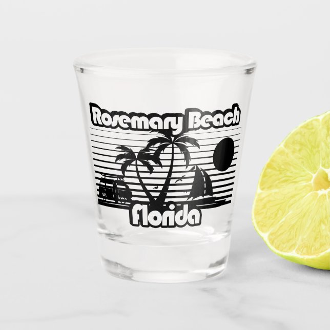 Verre A Shot Rosemary Beach Floride (Devant)
