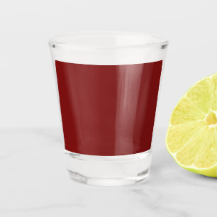Verre A Shot Rouge Clair de Lune