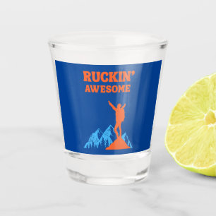 Verre A Shot Ruckin' Awesomel pour le Ruckin Hiker