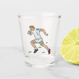 Verre A Shot Rugby